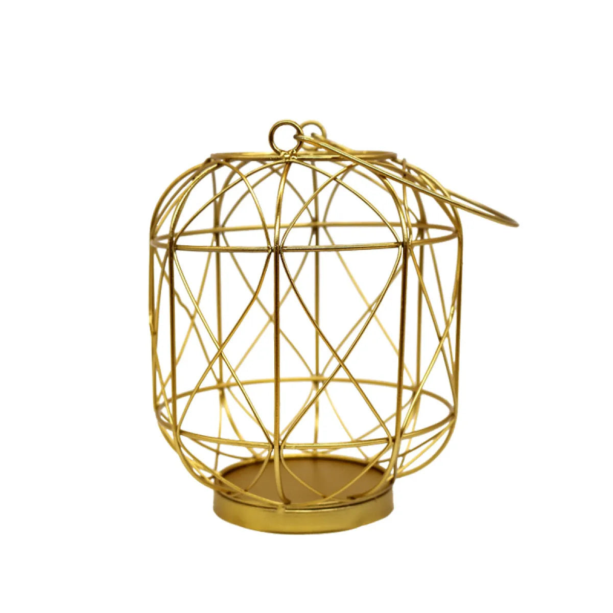 Modern Metal Romantic Candle Holder