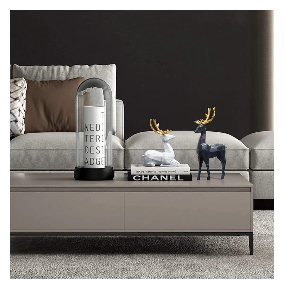 Nordic Fawn TV Cabinet Decoration