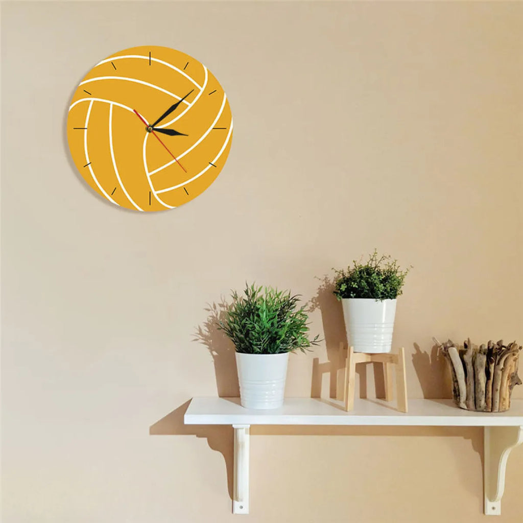Volleyball Player Fashion Wall Clock