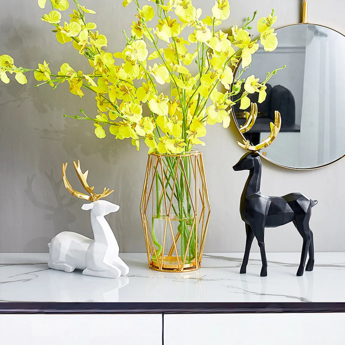 Nordic Fawn TV Cabinet Decoration