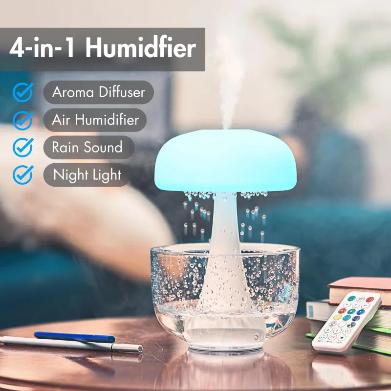 Jellyfish Rainbow Aroma Diffuser