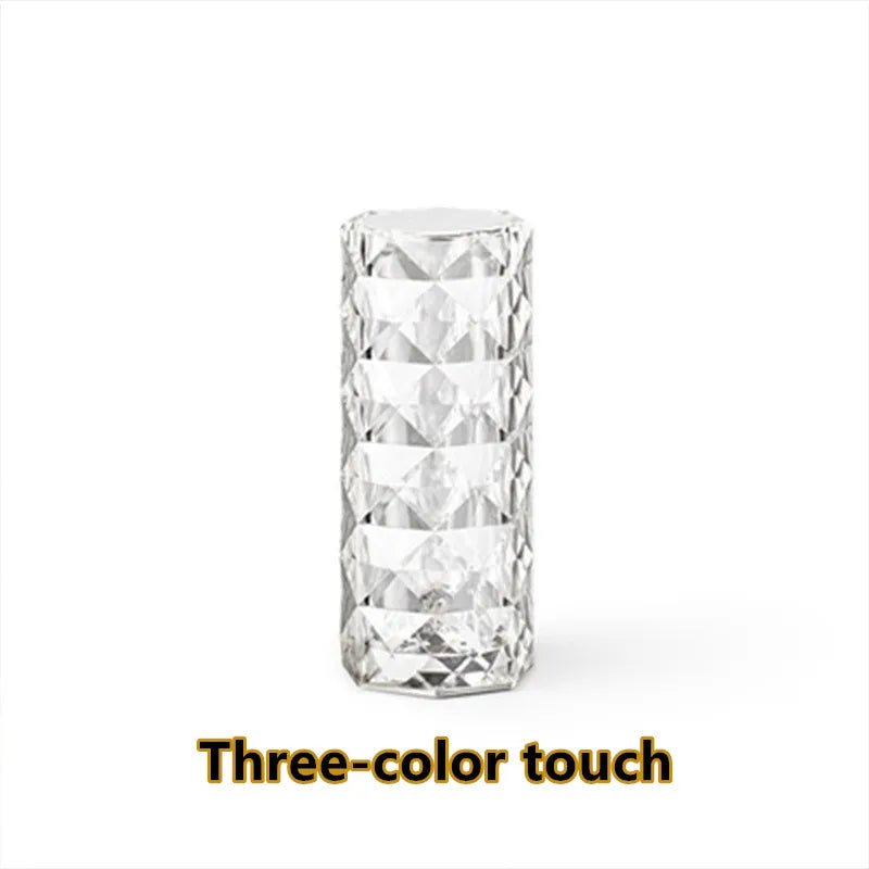 Nordic Crystal Touch Table Lamp