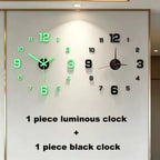 Glow-In-The-Dark DIY Minimalist Wall Clock