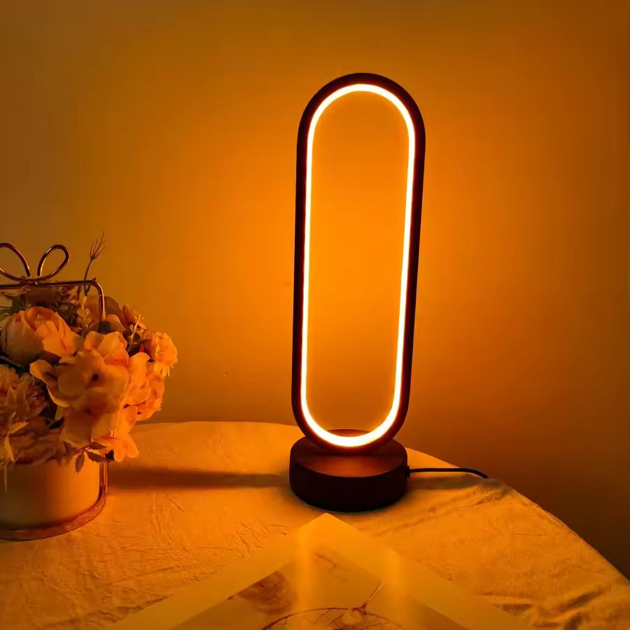 LED Ring Bedside Night Lamp