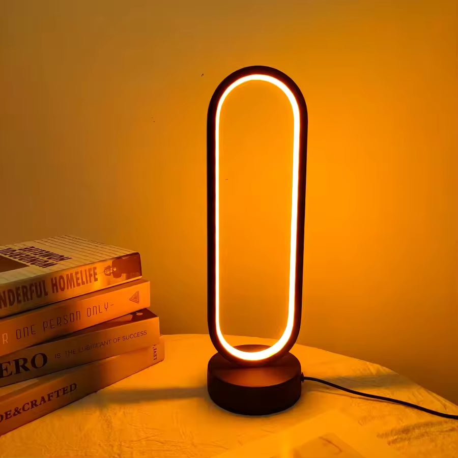 LED Ring Bedside Night Lamp
