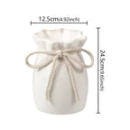 Bow Design Decorative Flower Vase