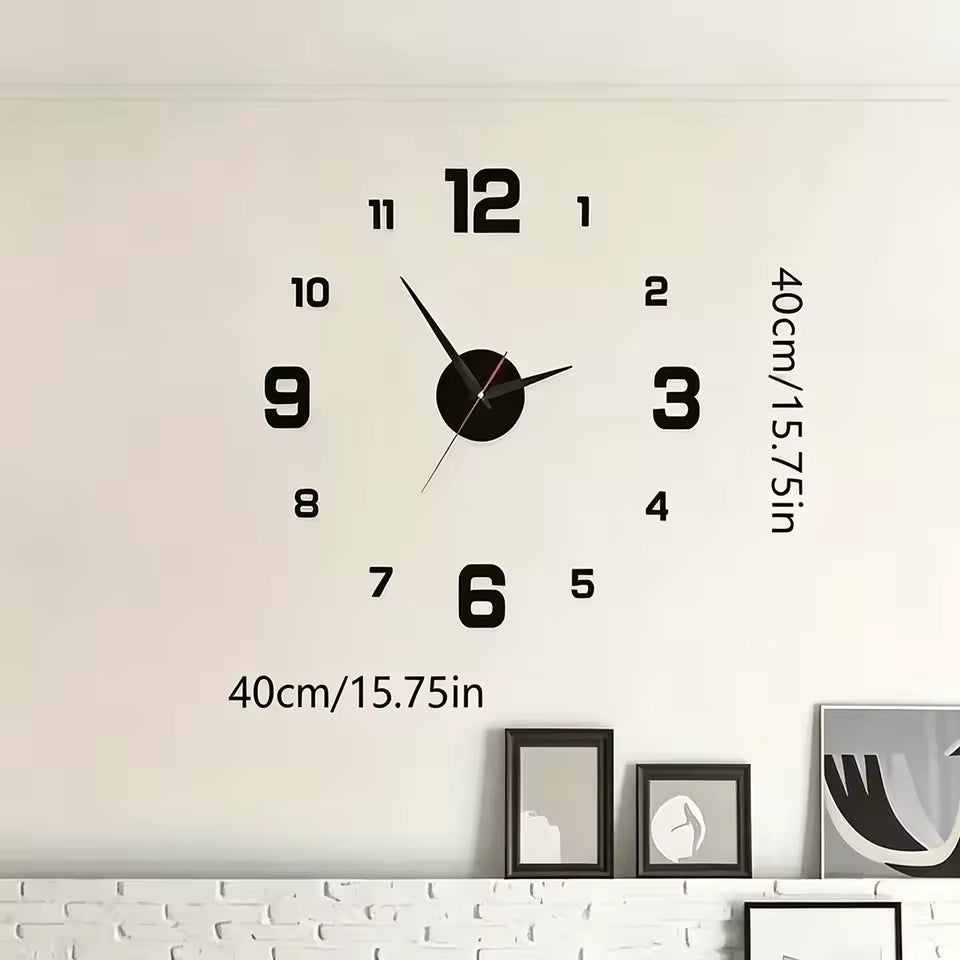 Glow-In-The-Dark DIY Minimalist Wall Clock