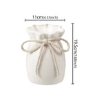 Bow Design Decorative Flower Vase