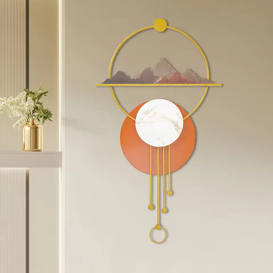 Abstract Metal Wall Art
