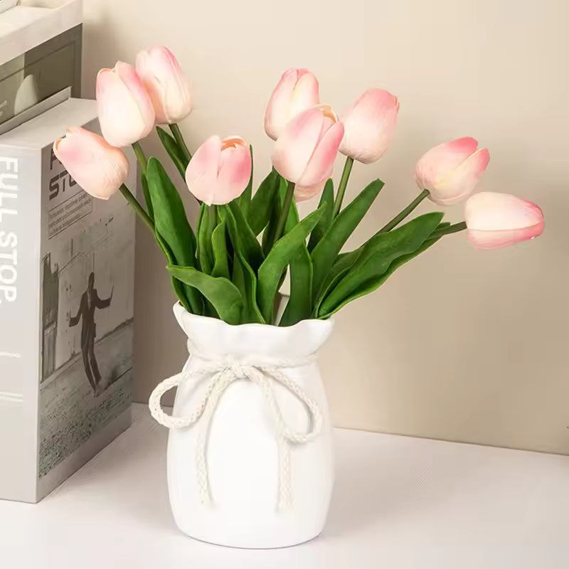 Bow Design Decorative Flower Vase