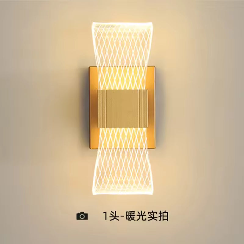 Nordic Gold LED Wall Lamp