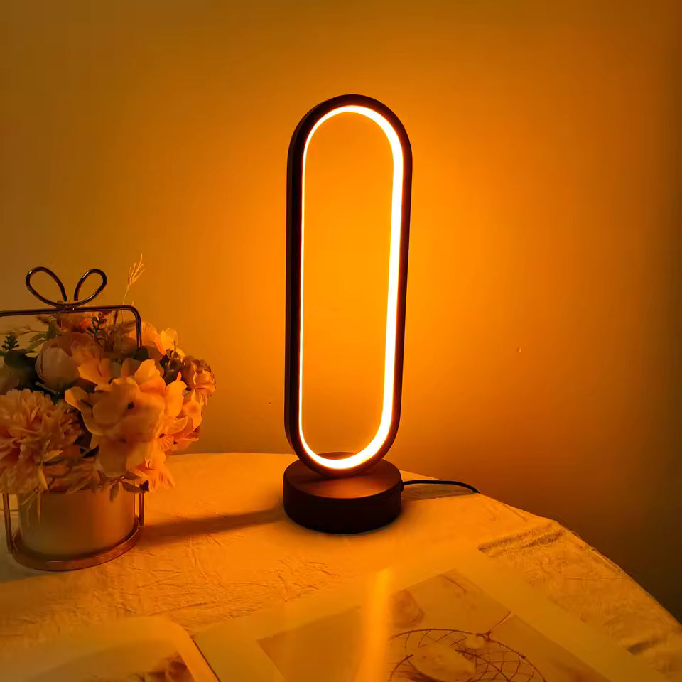 LED Ring Bedside Night Lamp