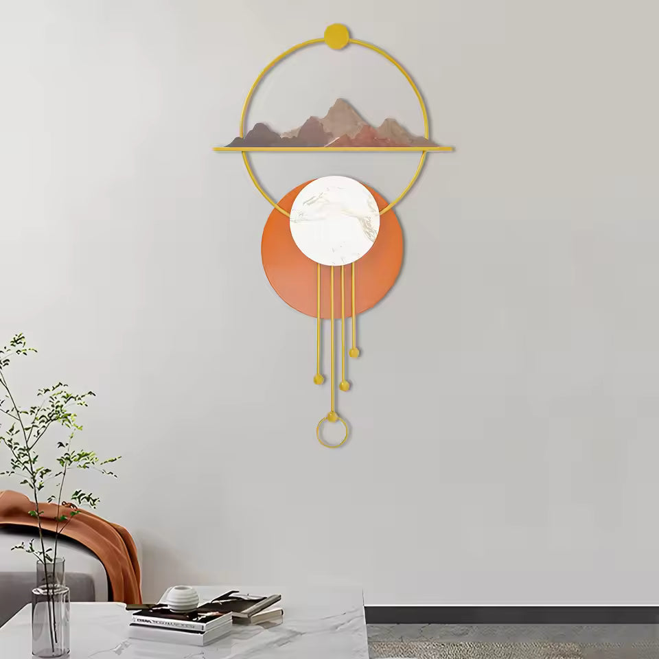 Abstract Metal Wall Art