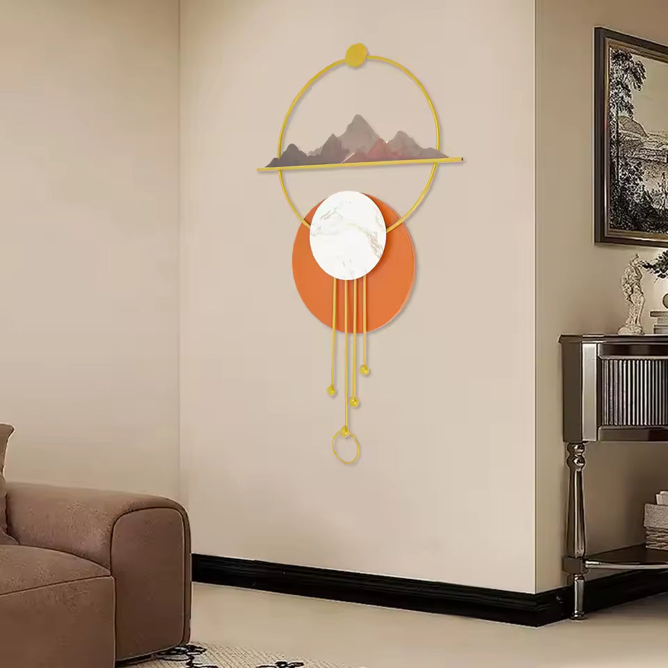 Abstract Metal Wall Art