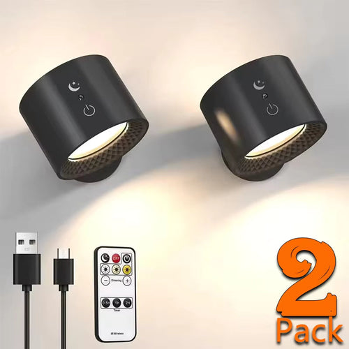360° Rotatable LED Double Wall Lamp