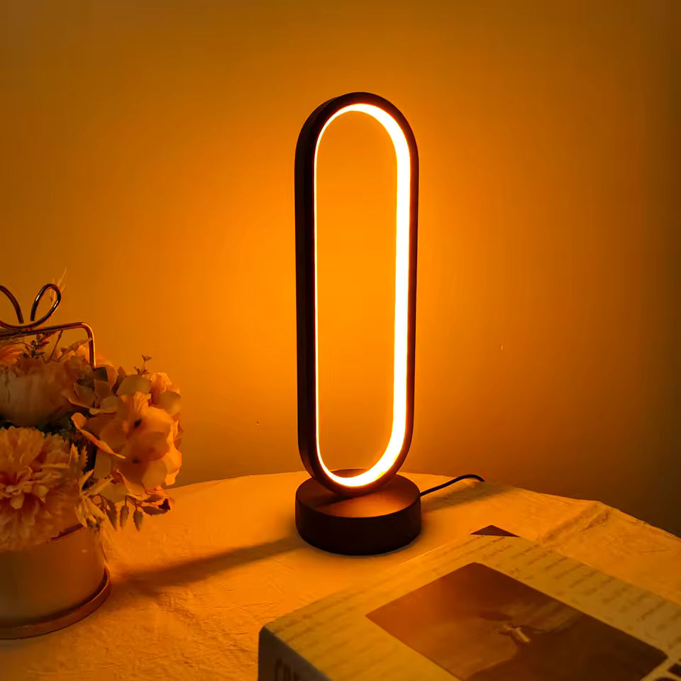 LED Ring Bedside Night Lamp