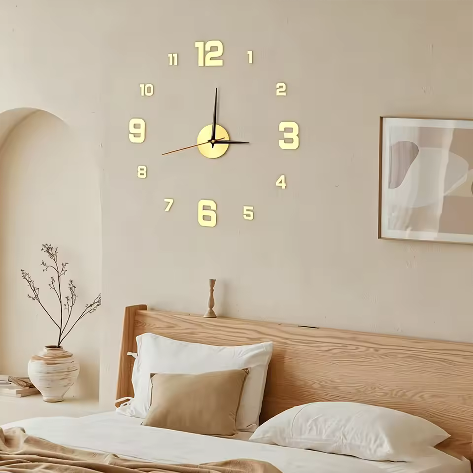Glow-In-The-Dark DIY Minimalist Wall Clock