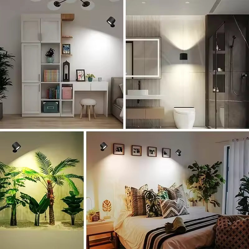 360° Rotatable LED Double Wall Lamp