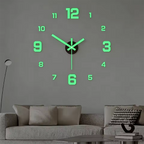 Glow-In-The-Dark DIY Minimalist Wall Clock