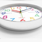 12-Inch Cartoon Educational Wall Clock